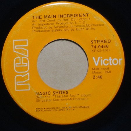 The Main Ingredient - Spinning Around / Magic Shoes