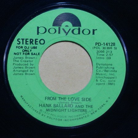 Hank Ballard And The Midnight Lighters - From The Love Side