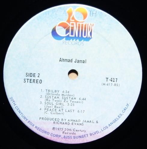 Ahmad Jamal - Ahmad Jamal '73 - Vinylian - Vintage Vinyl