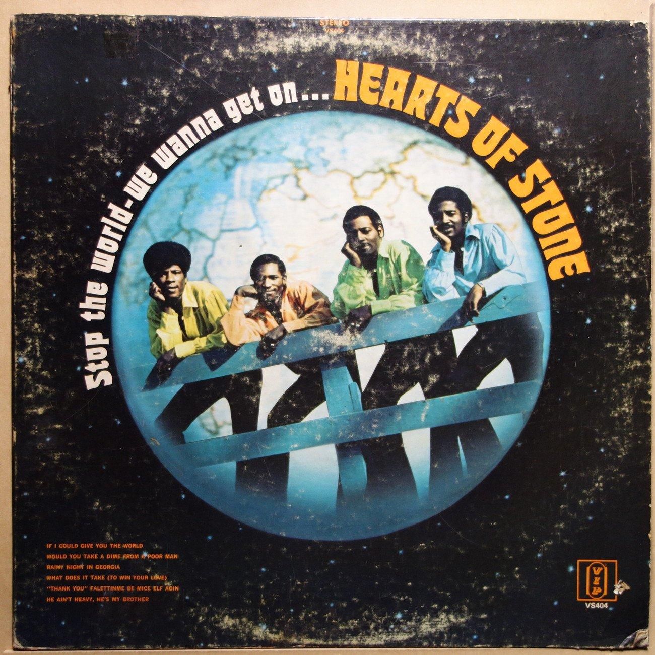 洋楽 STOP THE WORLD - WE WANNA GET ON... HEARTS OF STONE / Stop The World-We Wanna Get On LP – TICRO