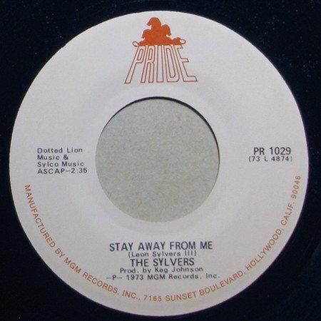 The Sylvers - Stay Away From Me / I'll Never Be Ashamed
