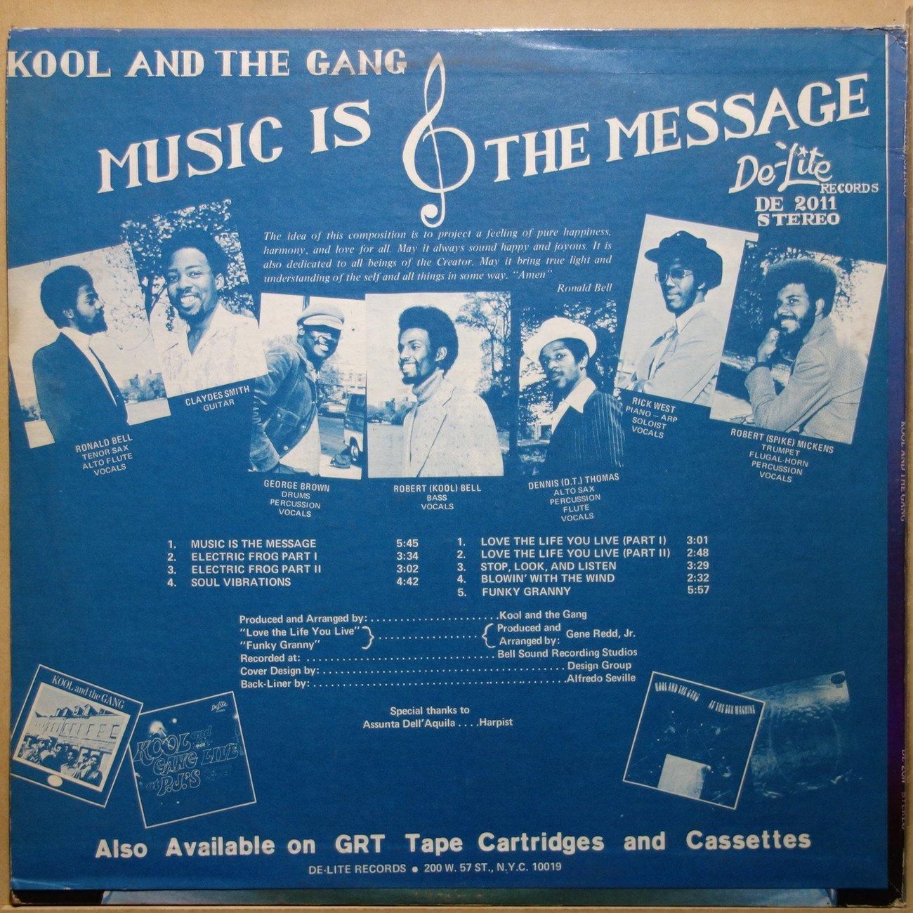 Kool & The Gang - Music Is The Message - Vinylian - Vintage