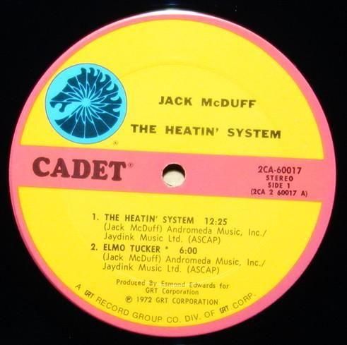★ＵＳオリジナル盤★『THE HEATIN SYSTEM』JACK McDUFF JACK MCDUFF / THE HEATIN' SYSTEM (2LP) - HIP TANK RECORDS