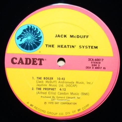 Jack McDuff - The Heatin' System - Vinylian - Vintage Vinyl