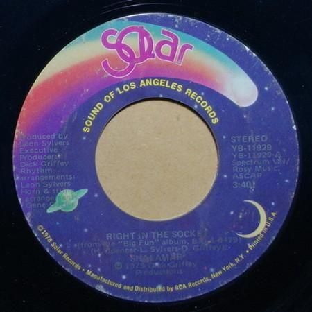 Shalamar - Right In The Socket / Girl