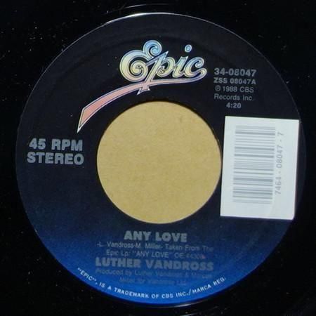 Luther Vandross - Any Love