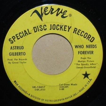 Astrud Gilberto / Quincy Jones - Who Needs Forever / The Deadly Affair (Instrumental Main Theme)