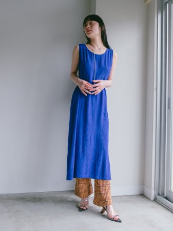 Sleeveless Royal Blue Dress