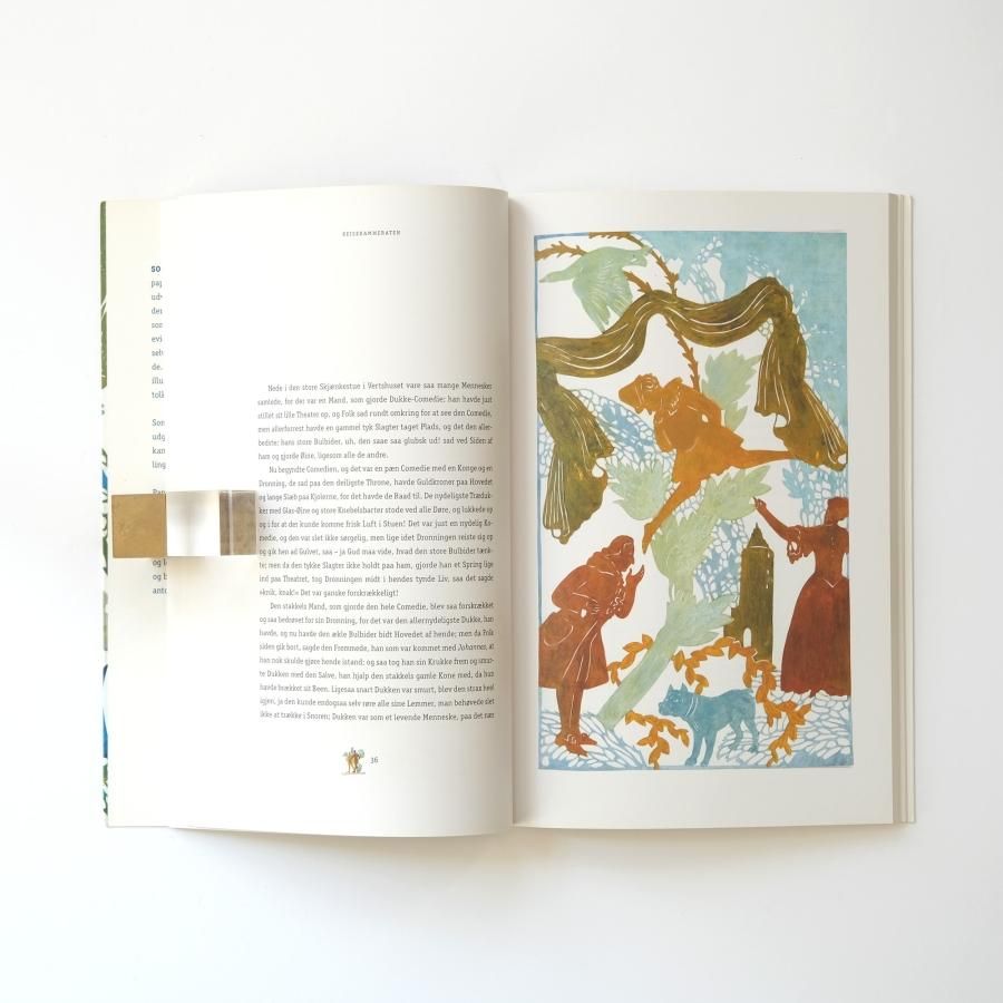 H. C. Andersen og skytsenglen ソニア・ブランデス切り絵集