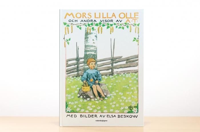エルサ・ベスコフの楽譜付きの絵本　アンティーク Mors lilla Olle アリス・テグネールとエルサ・ベスコフの楽譜絵本