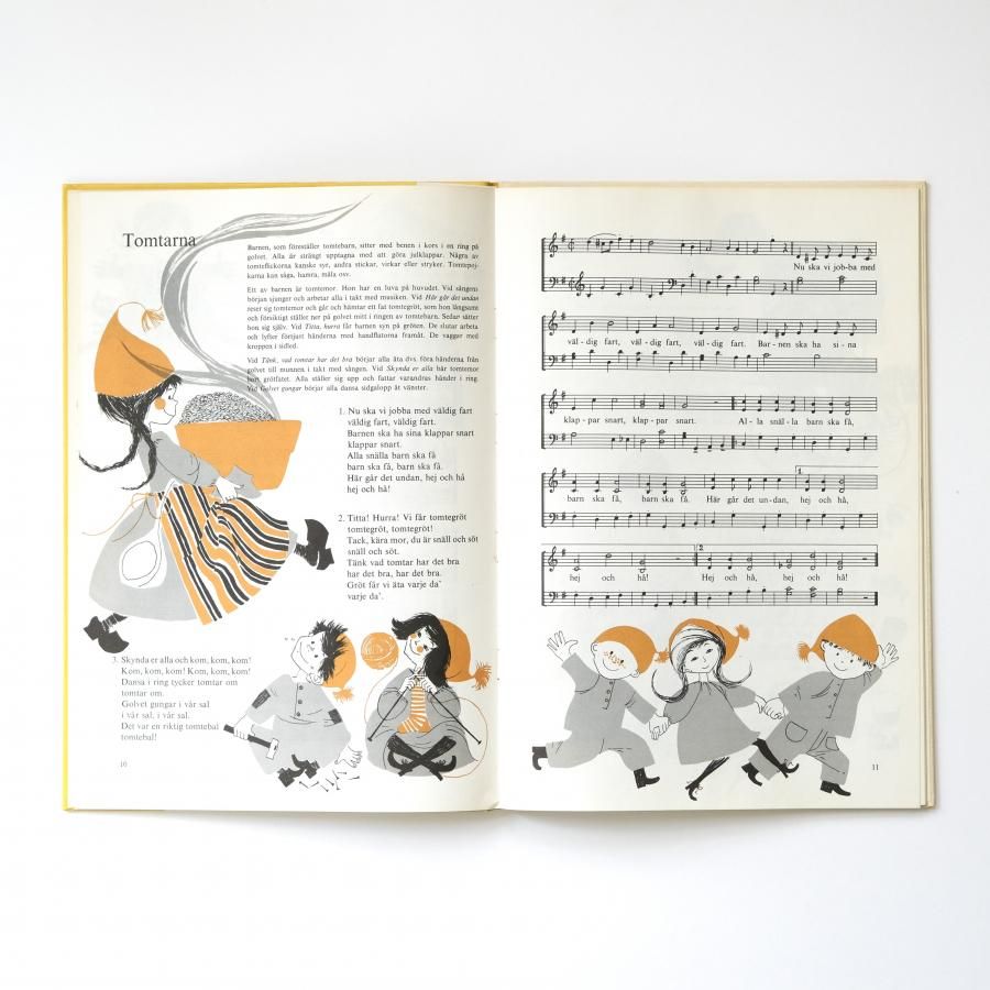 超希少】スウェーデンの楽譜絵本 北欧ヴィンテージ - 洋書 - 洋書