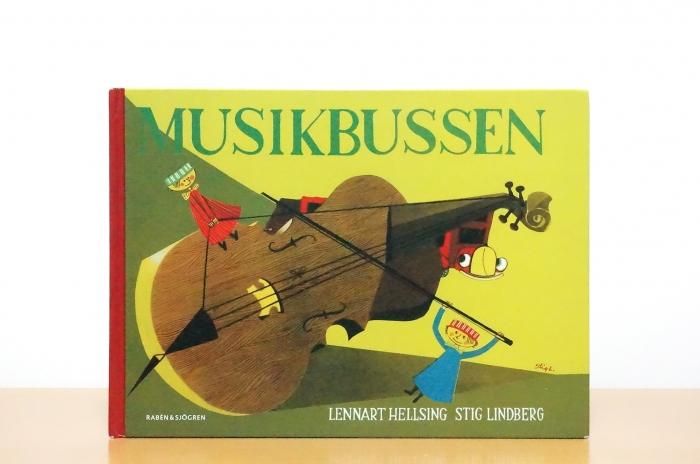 Musikbussen｜にぎやかな音楽バス - 北欧の洋書と布 Elama Books