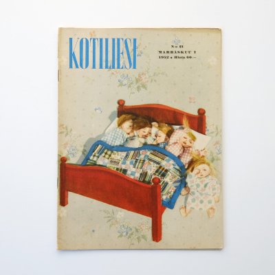 Kotiliesi 1952 N:o 21｜フィンランドのヴィンテージ雑誌