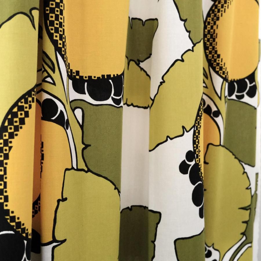 TAMPELLA タンペラ SILTA ヴィンテージ 検/marimekko 北欧フィンランド生地 Tampella タンペラ ヴィンテージファブリック Citrus