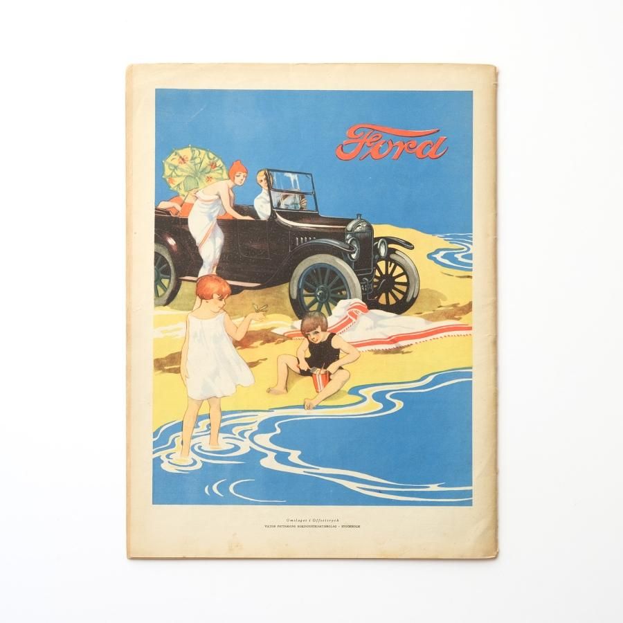 スウェーデンのヴィンテージ雑誌 Bonniers Veckotidning Nr 28