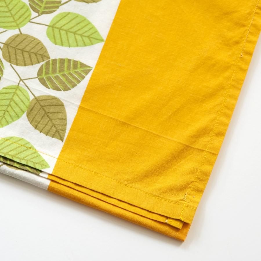 北欧スウェーデン生地 ヴィンテージデザインファブリック Yellow apples