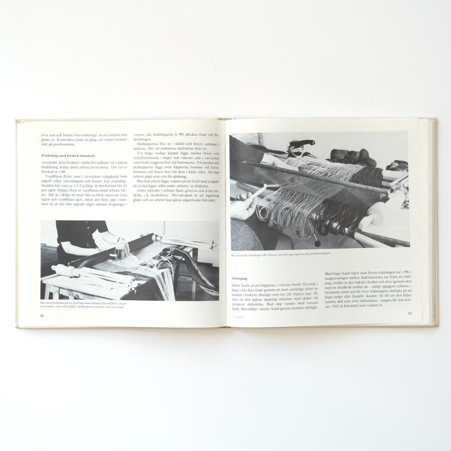 Vävning första boken｜スウェーデン 機織りの本