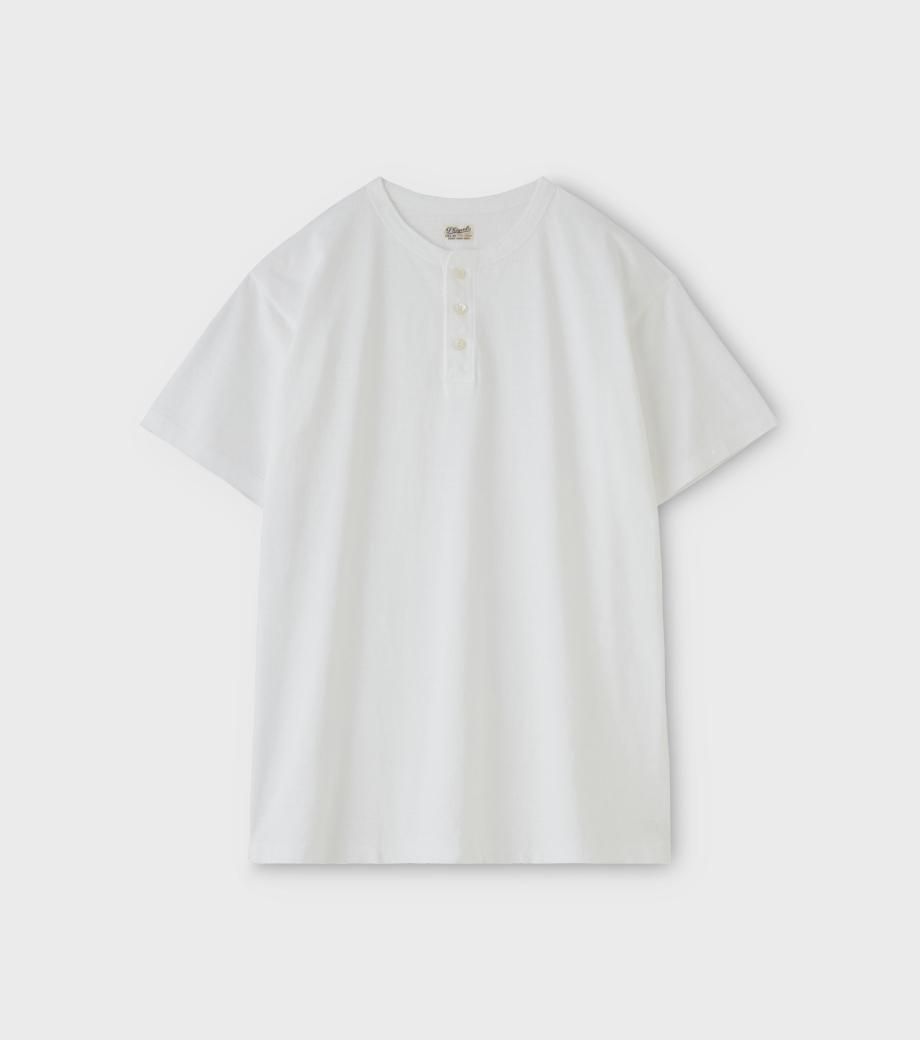 Henley Neck Tee - PHIGVEL MAKERS & Co. Henley Neck Tee - PHIGVEL MAKERS & Co.