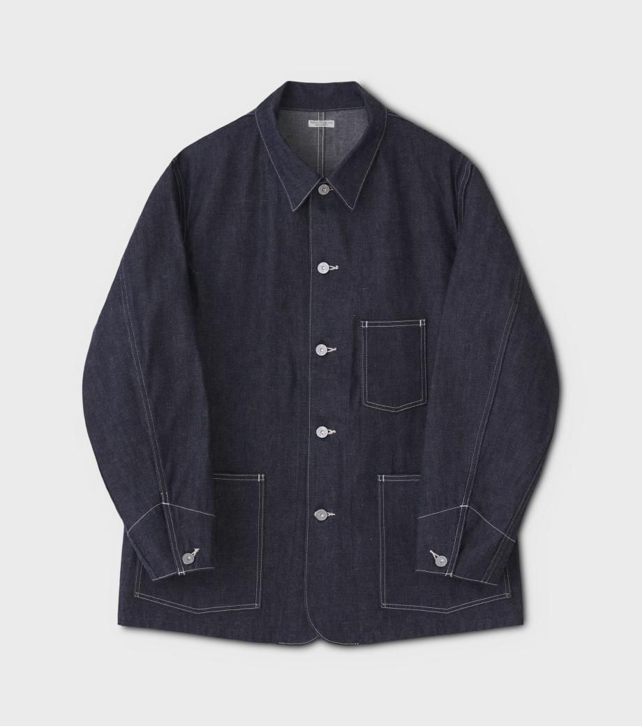 Denim Chore Jacket - PHIGVEL MAKERS & Co. Denim Chore Jacket - PHIGVEL MAKERS & Co.