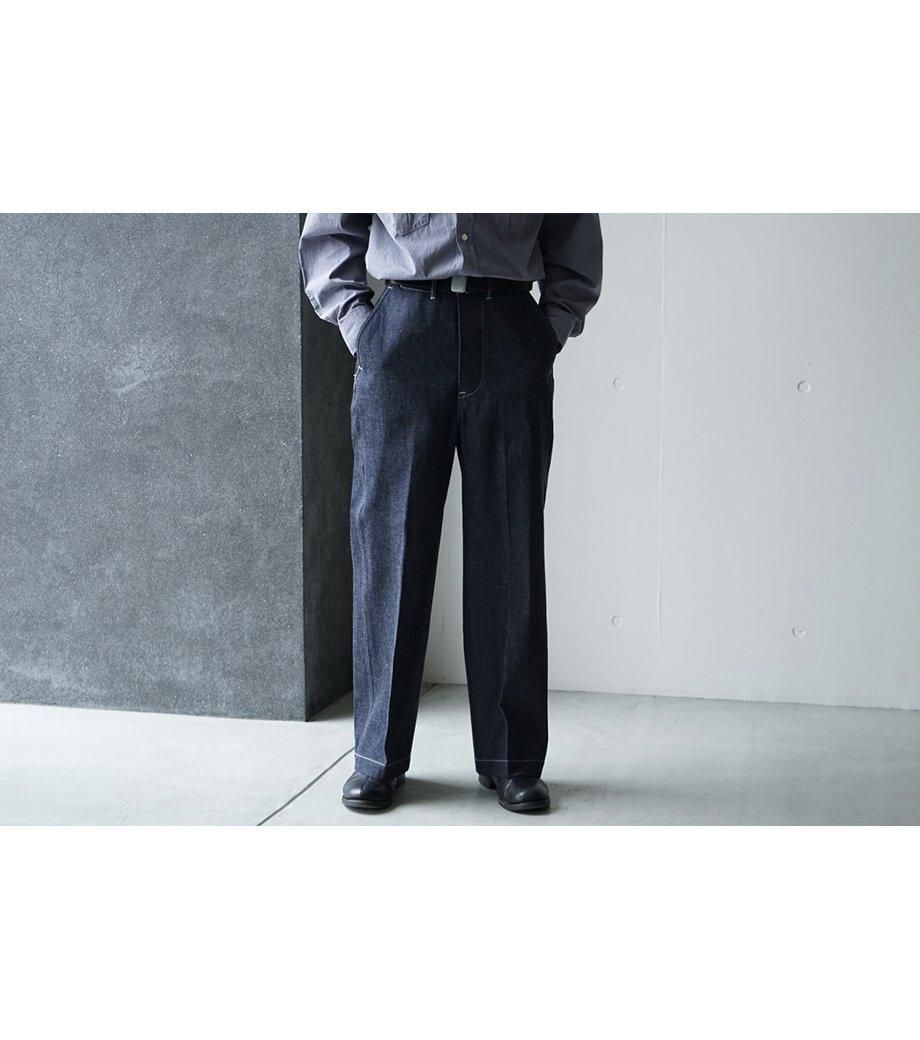 Mil Denim Trousers - PHIGVEL MAKERS & Co. Mil Denim Trousers - PHIGVEL MAKERS & Co.