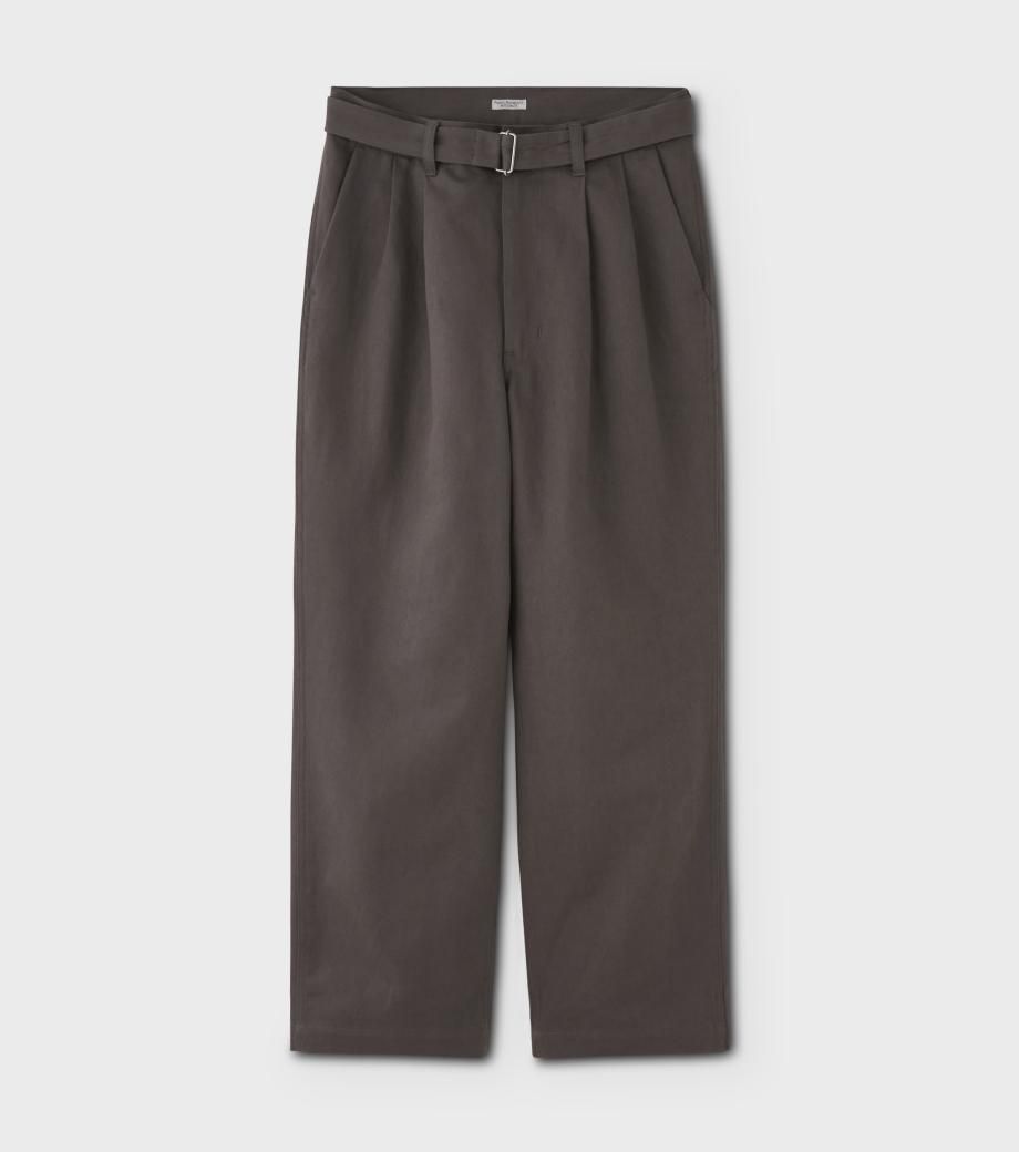 C/P Belted 2Tuck Trousers - PHIGVEL MAKERS & Co.