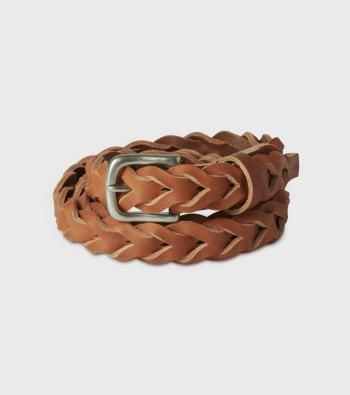 Leather Mesh Belt