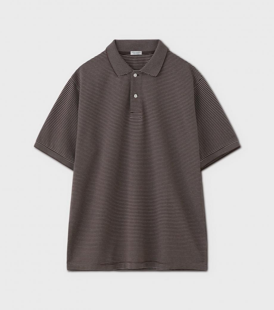 トップス PHIGVEL MAKERS & Co KNIT POLO SHIRT PhigvelKnitPoloGraphite-2.jpg?