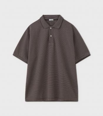 Raschel Border Short Sleeve Polo