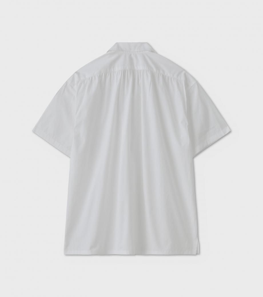 Back Gathering SS Shirt - PHIGVEL MAKERS & Co.
