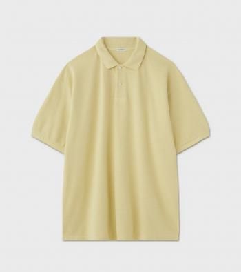 Seed Stitch Short Sleeve Polo