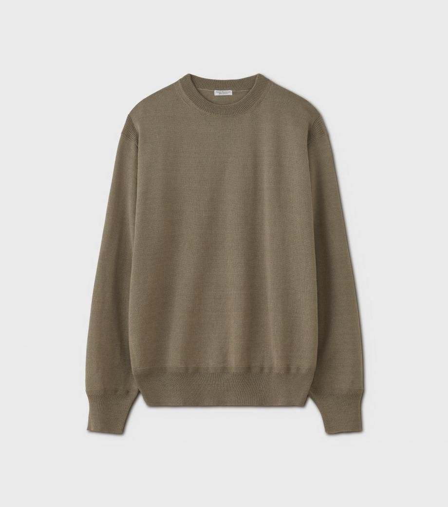 PHIGVEL W/L CREWNECK KNIT ハイゲージニット PHIGVEL W/L CREWNECK KNIT 2色展開 - Maiden Voyage