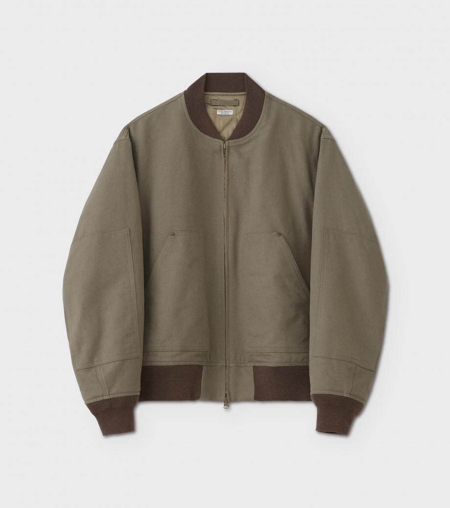 Duck Cloth Workaday Blouson - PHIGVEL MAKERS & Co.