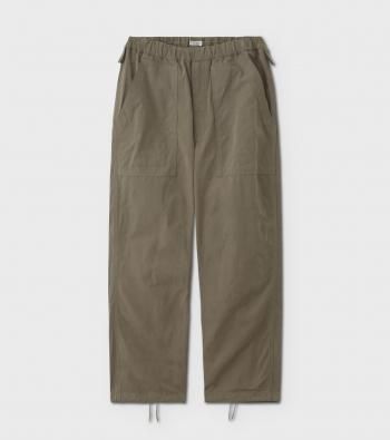 Waxed Cloth String Trousers