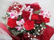 花束 Red Greenbasket 花束 Red Greenbasket