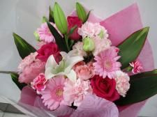 花束 Pink Greenbasket