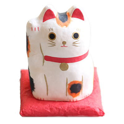はりこーシカ 招き猫 柄 はりこーシカ 招き猫 柄