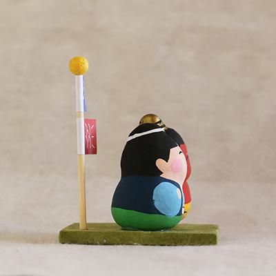 ミニ五月人形 桃太郎 - ハリコ オンライン