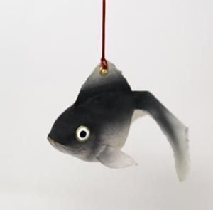 江戸風鈴 六匹黒金魚 江戸風鈴 六匹黒金魚 風水の風鈴