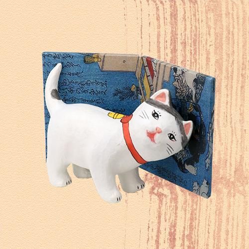 今期 &ellecy 猫浮世絵パンツ 今期 &ellecy 猫浮世絵パンツ