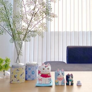 アフタヌーンティー｜招き猫ディスプレイ - ハリコ オンライン