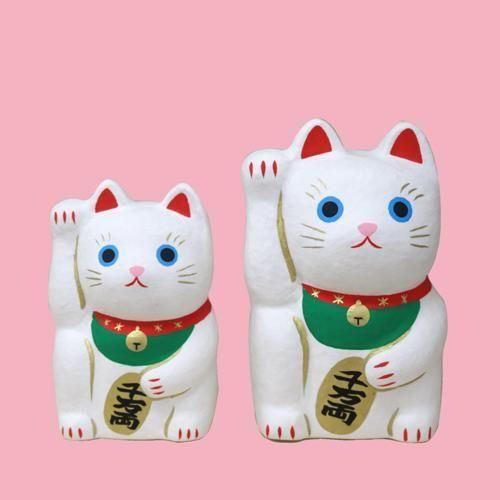 和紙張り 招き猫 | 大 - ハリコ オンライン