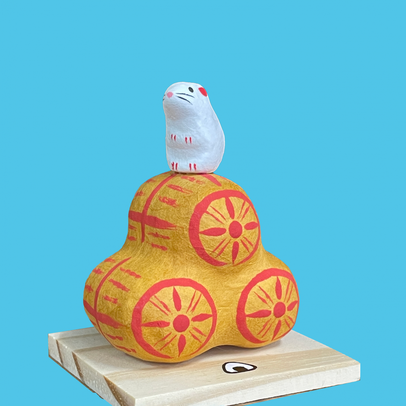 俵のりねずみ | 縁起物 - ハリコ オンライン