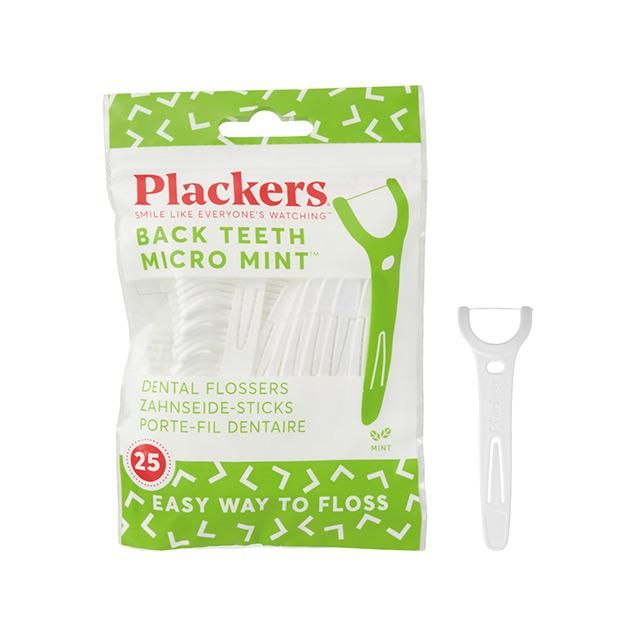 Plackers デンタルフロス ディープクリーンY型 ミント味 25本 