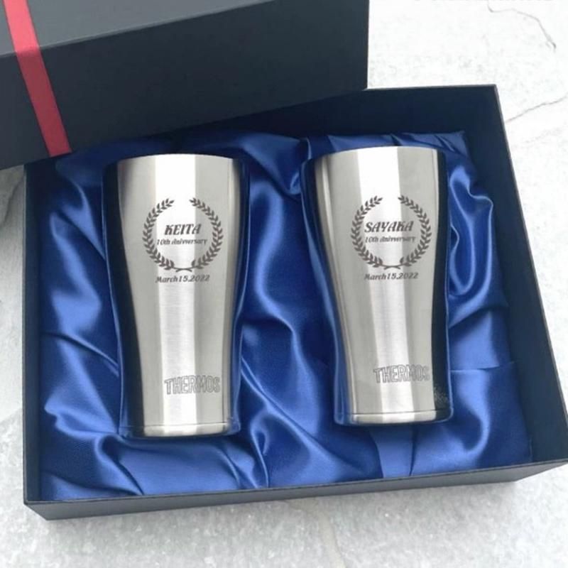 ڥڥۥ⥹ [THERMOS] Ǯ¤ƥ쥹֥顼 340ml [JDE-340] 2ĥå ŽȢ [008-051]