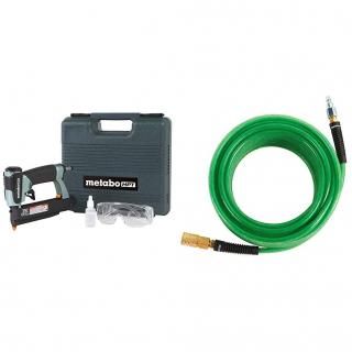 Metabo HPT NP35A ピンネイラー(エアホース付き)、1/4インチ×50フィート