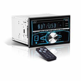 BOSSオーディオシステム 850BRGB カーステレオシステム - ダブルDIN、Bluetoothオーディオおよび通話ヘッ