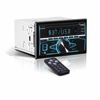 BOSSオーディオシステム 660BRGB カーステレオシステム - ダブルDIN、Bluetoothオーディオおよび通話ヘッ