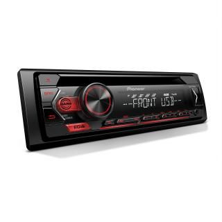 Pioneer パイオニア DEH-S1200UB 1Din CDレシーバー ? USB、AUX、FLAC再生、AM/FMラジオ、50W x 4出力、