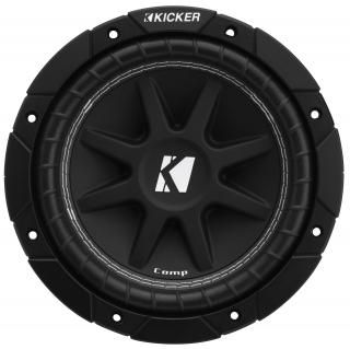 Kicker 43C84 Comp 8インチサブウーファー、シングルボイスコイル、4オーム