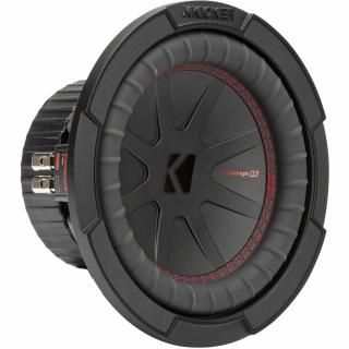 Kicker 48CWR82 CompR 8インチサブウーファー、DVC、2オーム